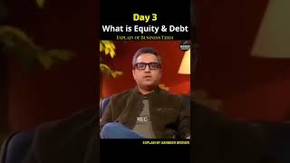 Day 3 of business learning series. Topic- what is equity &amp; debt in business?