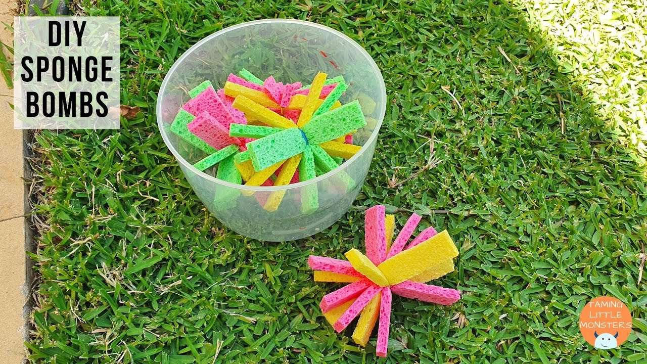 DIY Water Sponge Bombs YouTube