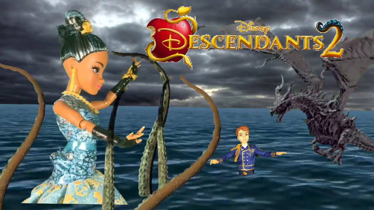  Disney Descendants Uma Under the Sea : Toys & Games