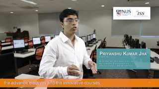 Nus-Iss Mtech Alumnus Sharing - Priyanshu Kumar Jha