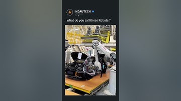 Autonomous Car Factory Robots