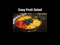 Easy Fresh Fruit Salad with Honey Lemon Dressing 🍍🍓