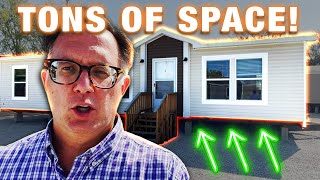 This STUNNING double wide home is THE REAL DEAL! | Modular Home Tours