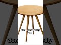 Nordic Living Room Balcony Solid Wood Small Round Table | Scandinavian Design &amp; Home Decor Ideas