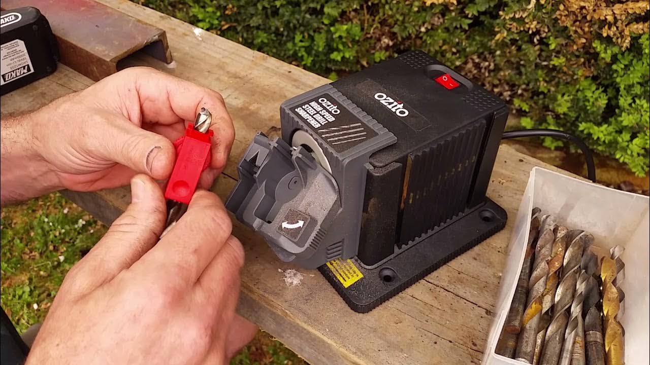 My first time trying the Ozito Drill Sharpener 19th October 2021