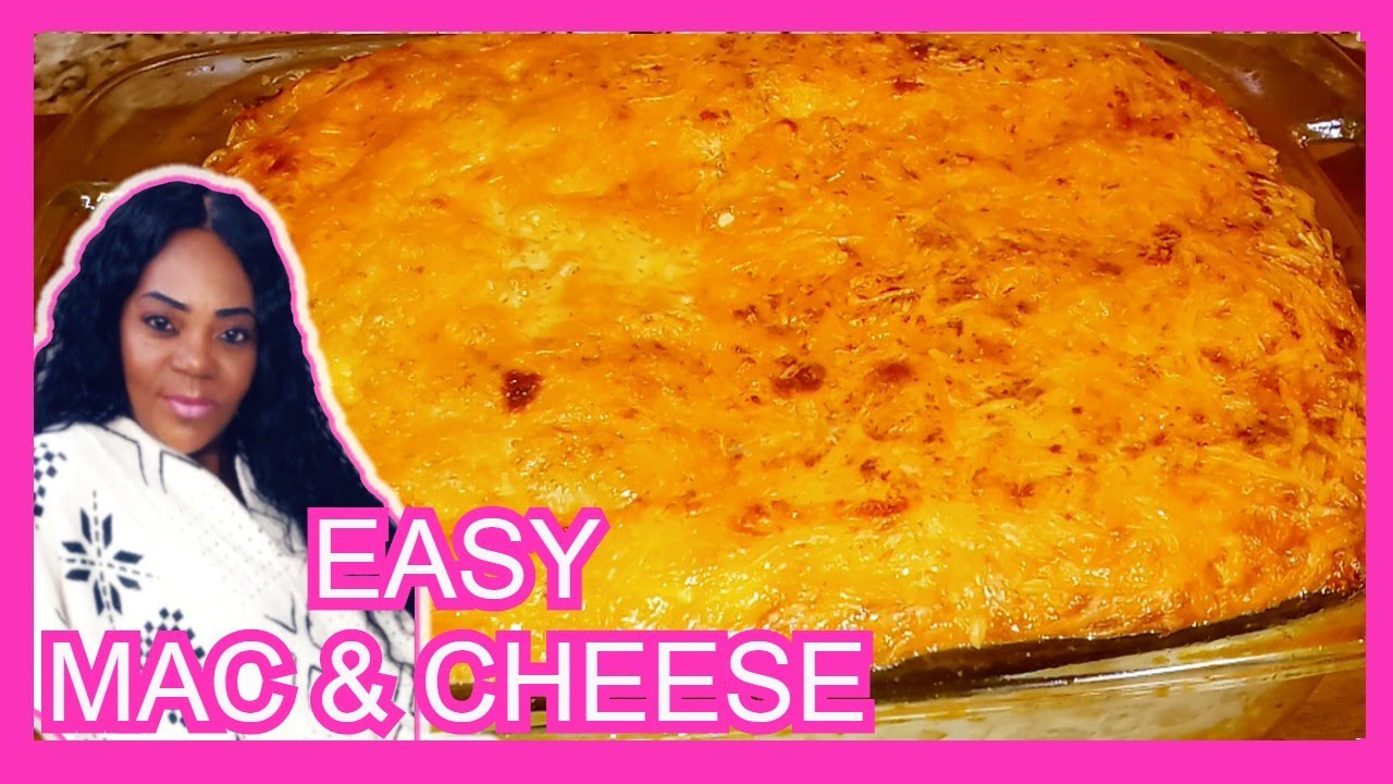 Easy Baked Macaroni and Cheese Recipe - YouTube