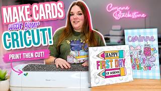 Personalized Cards With Cricut Print Then Cut