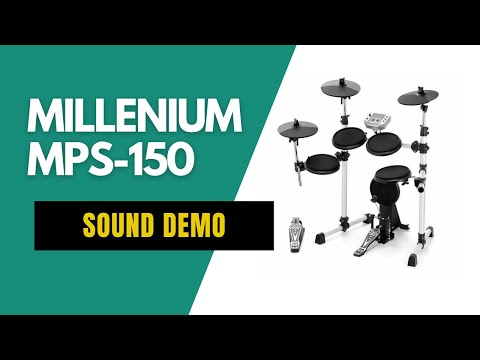 MILLENIUM MPS 150 Sound Demo All Kits