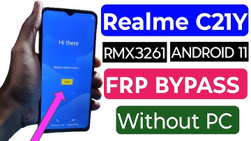 Realme C21Y FRP / Google Account Bypass || Without Pc || Android 11 || Realme RMX3261 Frp Bypass ✅