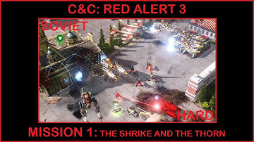 C&C: Red Alert 3 - Soviet - Mission 1: The Shrike and the Thorn - HARD