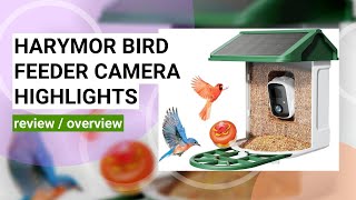Review of the HARYMOR Bird Feeder with Camera: A Birdwatcher's Dream!