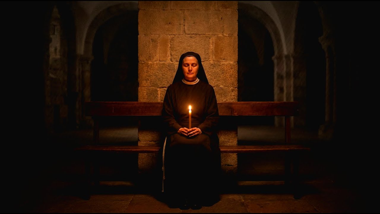Midnight Monastery Silence 🕯️ Distant Gregorian Voices (24/7)