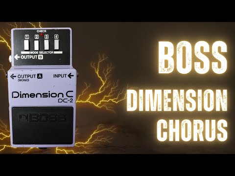 ギター BOSS Dimension C DC-2 1986 Boss DC-2 Dimension CThe Most Inspiring Modulation