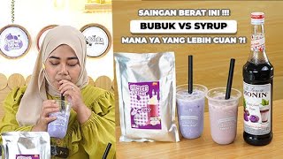 BUBUK MINUMAN VS SYRUP KIRA-KIRA MANA YA YANG LEBIH CUAN ?! BUBUK MINUMAN VS SYRUP KIRA-KIRA MANA YA YANG LEBIH CUAN ?!