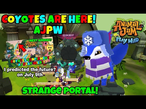 Strange Portal At Temple Of Zios! Coyotes are Here! AJ Play Wild