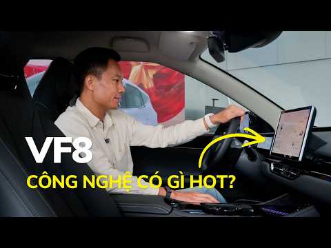Trải nghiệm VinFast VF8 2026: 2 màn hình mới có thực sự tiện?