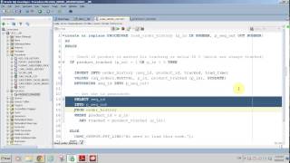 Advanced PLSQL - Promo for Nice University