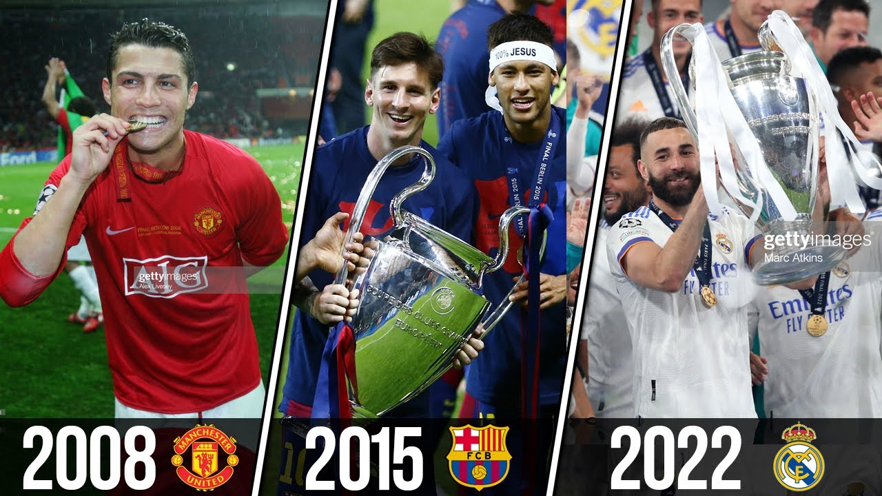 ⚽ Alle (Europa Cup) Champions League-winnaars 1956-2022 | Alle finales