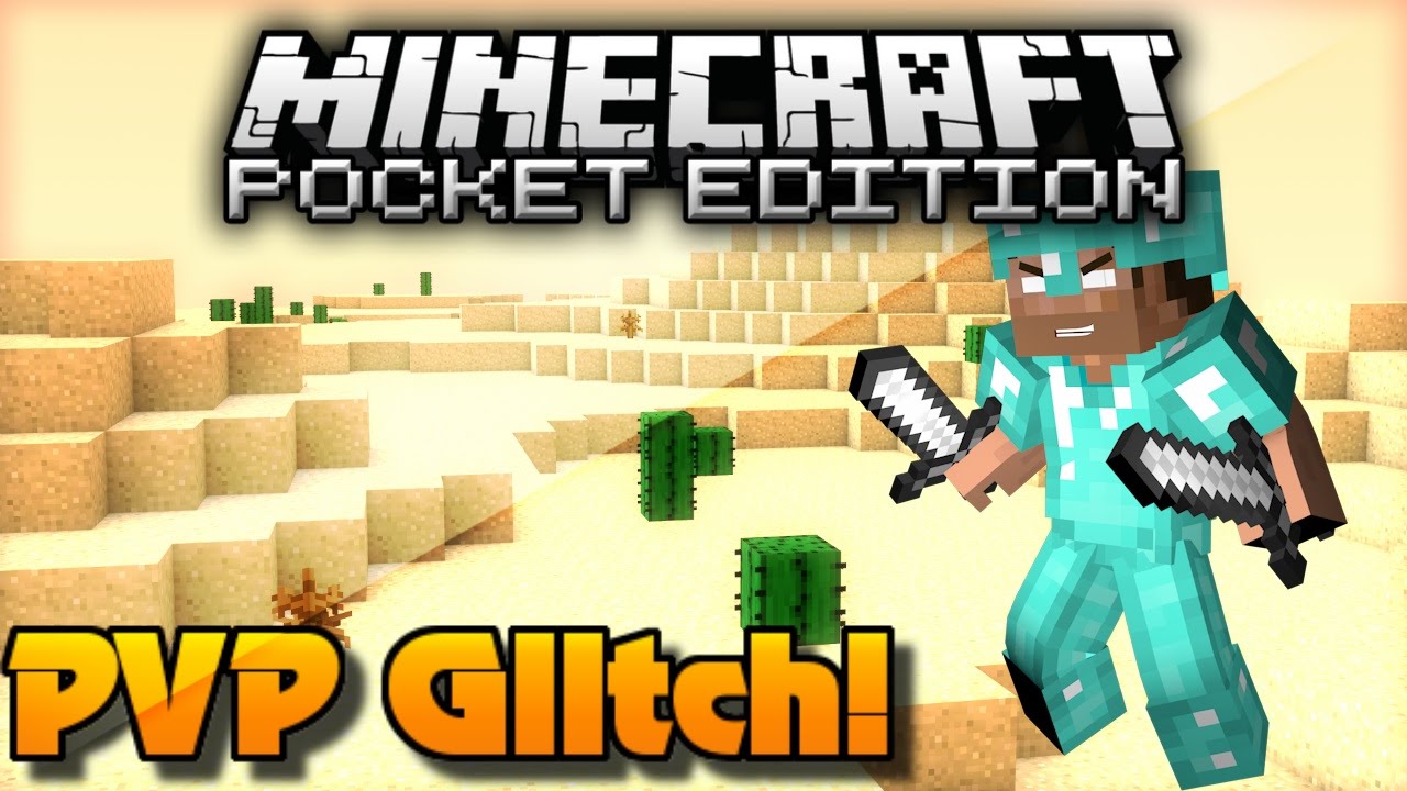 Crazy PVP Glitch! Minecraft Pocket Edition! YouTube