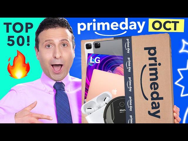 Top 50 October Amazon Prime Day 2026 Deals 🤑 (Updated Hourly!!)