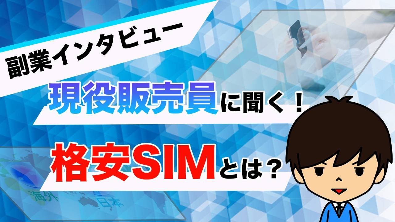 格安 sim ネットワーク ビジネス