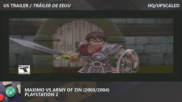 Maximo vs Army of Zin | PS2 | 2003/2004 | Video Game US Trailer | HQ/Upscaled