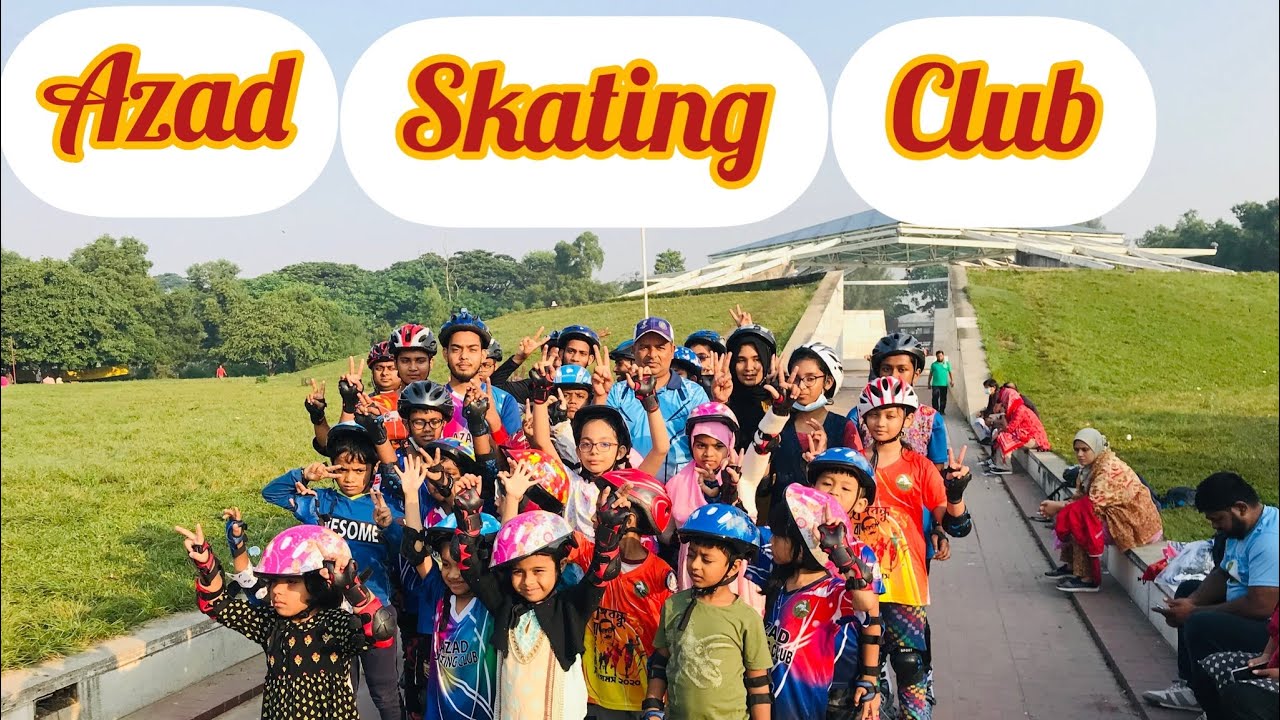 Regular skating practice at azad skating club 🛼😍🔥skating practice 