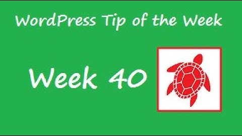 WordPress Tip of the Week - Week 40 - jQuery Accordions - Part 1