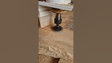 CNC Machine Flattening/Surfacing a Live Edge Slab- Macrocarpa