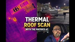 Thermal Roof Inspection Using Matrice 4T | Day RGB + Night Thermal TIFF Files