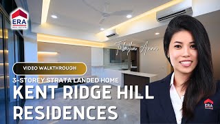 Kent Ridge Hill Residences 3-Storey Strata Landed Home Video Walkthrough