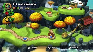 Donkey Kong Country: Tropical Freeze | 2-3 Horn Top Hop