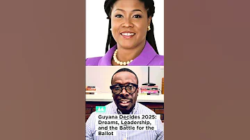 Guyana Decides 2025 Amanza Walton Desir Is She Ready To Be Guyana S Next President Guyana 