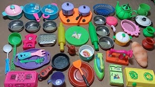 4 Minutes Satisfying with Unboxing Cute Pink Cooking playsets |Asmr Toys | No Music