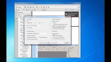 PDF Print Control - Print to alternate trays for each page in a pdf