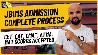 Complete JBIMS Admission Process! CET CAT CMAT ATMA MAT Scores accepted