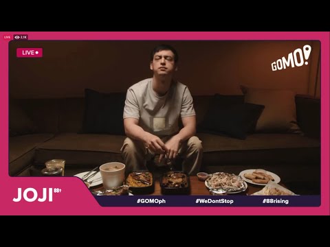 Joji Tries Filipino Food Q&A with GOMO PH