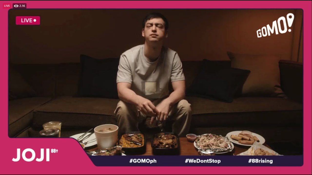 Joji Tries Filipino Food | Q&A with GOMO PH