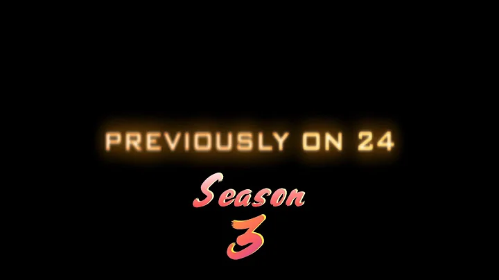 24 (2001) Season 3 - Previously On Compilation