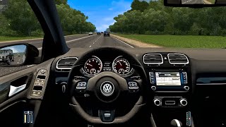 City Car Driving - Volkswagen Golf 6R - Normal Driving