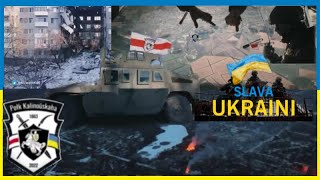 Bakhmut Compilation from the Belarusian/Ukrainian  Kalinovsky Regiment #ukrainewar #slavaukraini