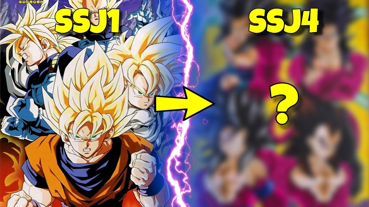 Drawing Goku, Vegeta, Gohan & Trunks SSj4 | Commission 