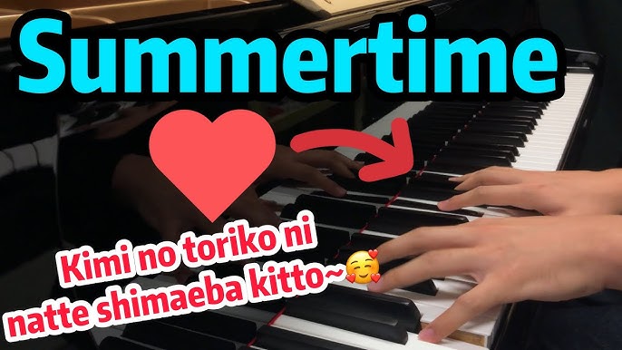 Rizky Ayuba - Kimi No Toriko (Summertime) Sheets by Anime Piano Room