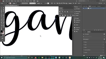 Text to SVG in adobe illustrator