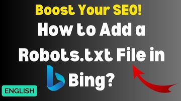 Set Up Robots.txt Correctly | Increase Website Traffic with Bing Webmaster (Hindi) #WordPress