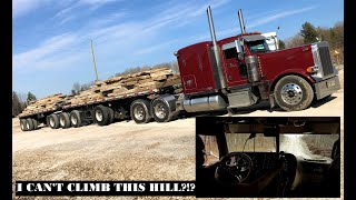 2000FT/LBS OF TORQUE N' I CAN'T CLIMB THIS HILL! 140'000LB HIGHWAY TRUCK TAKING HOMEBUILT BACKROADS