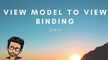 View Model to View Binding in UIKit