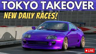 😱 Taking Over Tokyo! | NEW GT7 Daily Races LIVE! | Can We Conquer The Streets? screenshot 5
