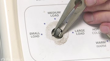 Whirlpool Washer Repair - How to Replace the Knob (Whirlpool # WP3402572)