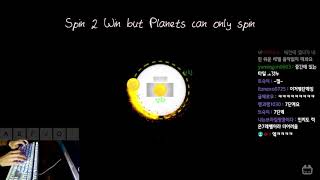 7-X Spin 2 Win but Planets can only spin